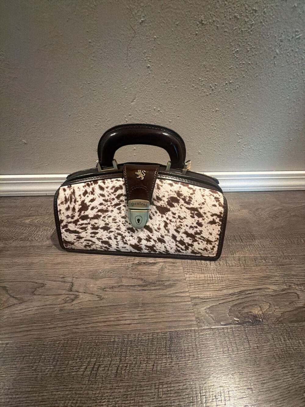 Pratesi Firenze Brunelleschi Cavallino Cowhide Top Handle Handbag